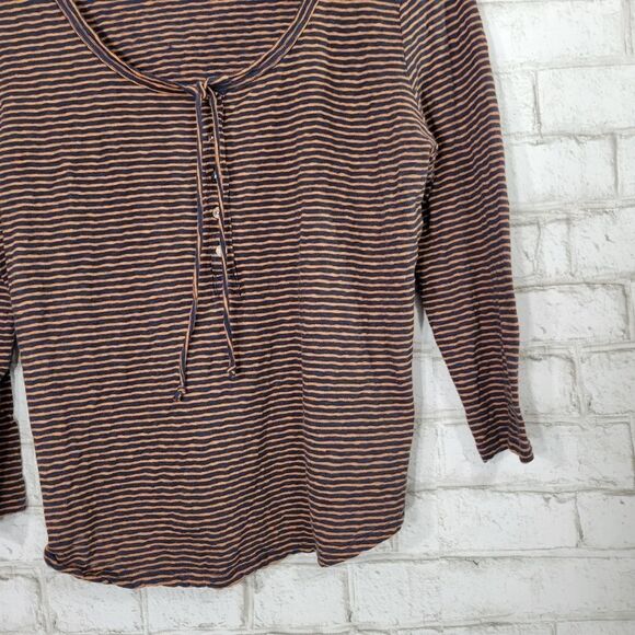 Lucky Brand stripe long sleeve tee - Picture 2 of 12
